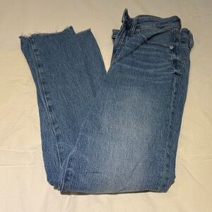 Madewell Curvy Perfect Vintage Jean - Raw Hem